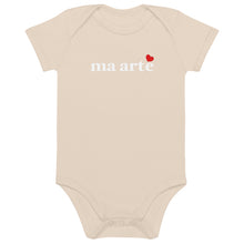 Load image into Gallery viewer, Organic Ma Arté Love Onesie