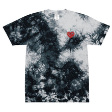 Load image into Gallery viewer, Ma Arté Oversized Groovy Love Tie-Dye Tee