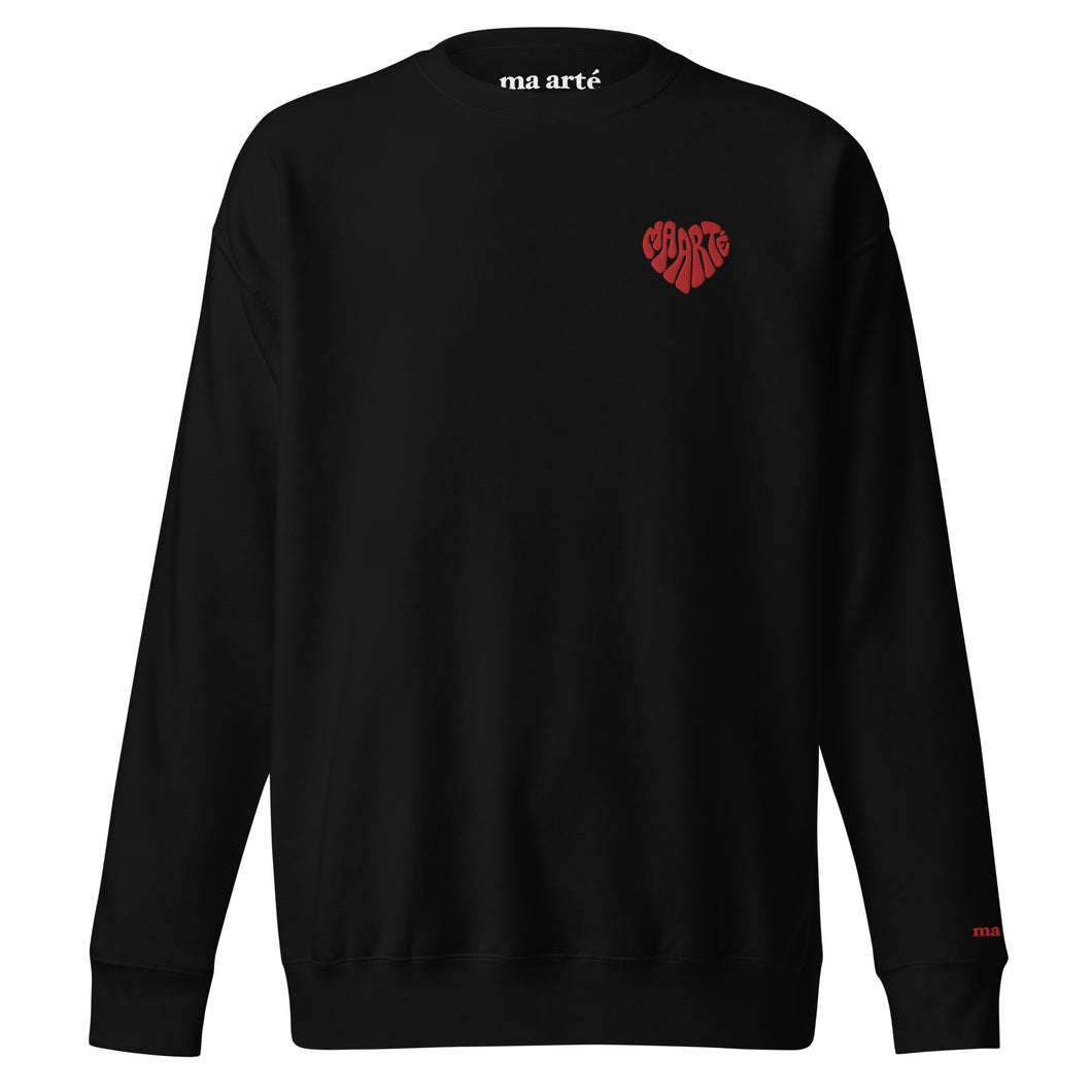 Ma Arté Groovy Love Premium Sweatshirt (4 colours)