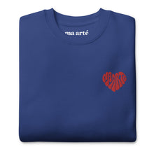 Load image into Gallery viewer, Ma Arté Groovy Love Premium Sweatshirt (4 colours)