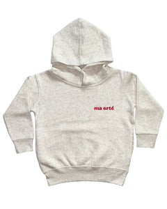 Embroidered Toddler Ma Arté Hoodie