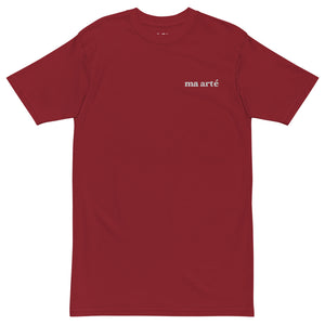 Ma Arté Logo Embroidered Heavyweight Tee (3 colors)