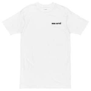 Ma Arté Logo Embroidered Heavyweight Tee (2 colors)